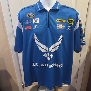 Richard Petty U.S. Air Force Blue Men's Team Jersey